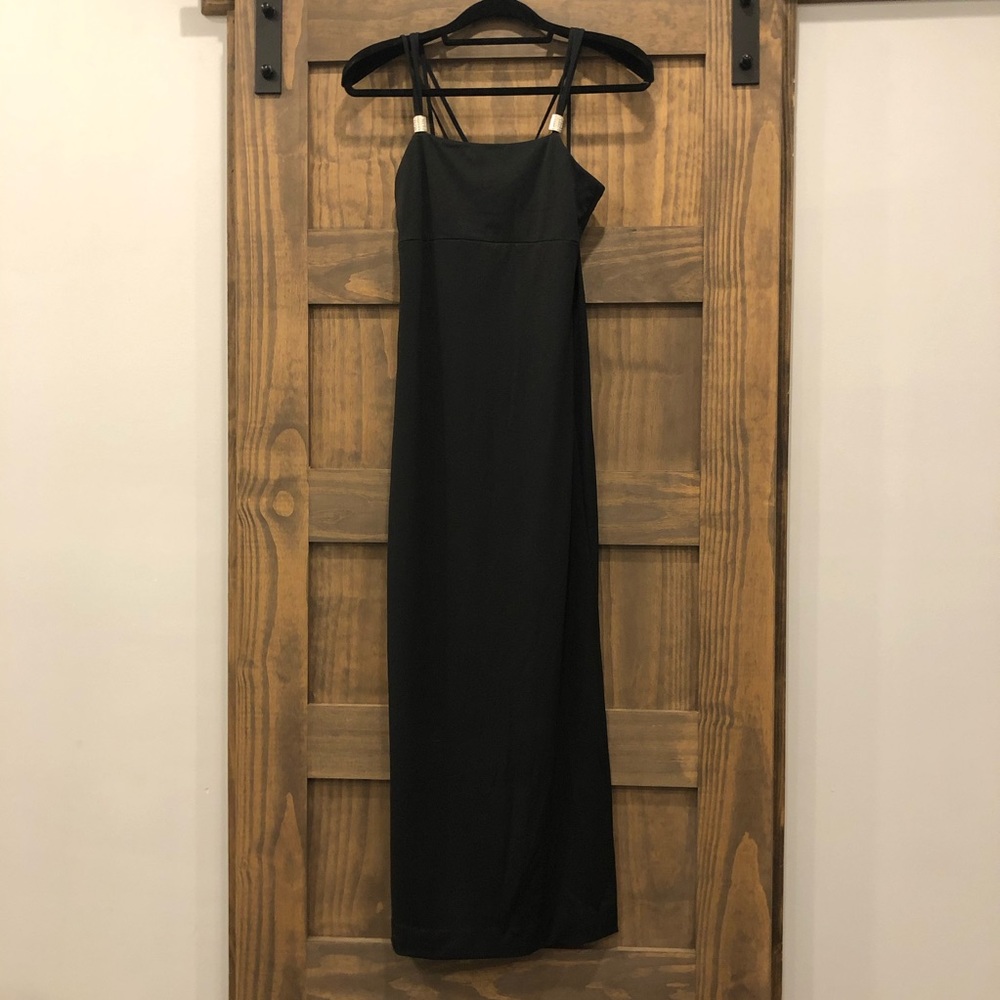 Black Ice Evening Black Formal Dress
